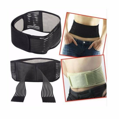 Adjustable Lower Back Support Heating Magnetic Belt Brace Pain Relief Waist