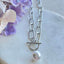 All knotted up with a pearl - silver – Tarnish Proof Jewellery