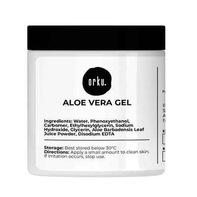 Aloe Vera Gel - Australian Made Cosmetic Skincare Soothing Dry Skin Moisturiser