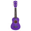 Alpha 21 Inch Ukulele Soprano Beginner Acoustic Small Guitar Kids Strings Purple