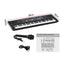 Alpha 61-Key Digital Piano Keyboard Electric Kids Gift Black