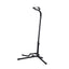 Alpha Iron Adjustable Guitar Stand Folding Instrument Holder Acoustic Bass Rack Black