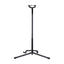 Alpha Iron Adjustable Guitar Stand Folding Instrument Holder Acoustic Bass Rack Black