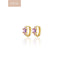 Amici by Ella - Sammy Earrings - Purple/Gold