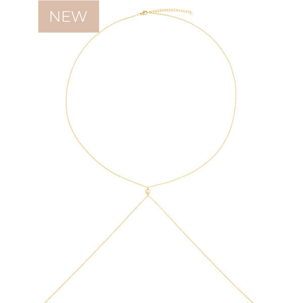 Amici by Ella - Sapphire Body Chain