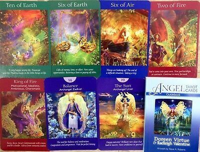 Angel Tarot Cards: A 78-Card Deck and Guidebook