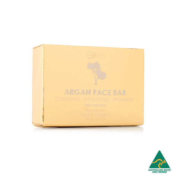 Argan Face Bar Cleansing Exfoliating Treatment