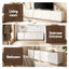 Artiss 180cm TV Unit Storage Cabinet Living Room Grayish White & Walnut