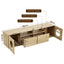 Artiss 185CM TV Unit with Cat House Storage Cabinet Pine