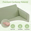 Artiss 2-in-1 Sofa Foam Couch with Side Pocket Light Green