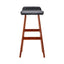 Artiss 2x Bar Stools Wooden Stool Black