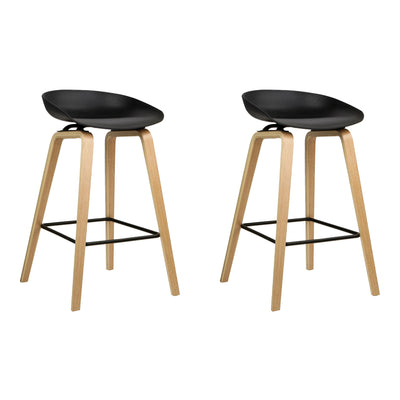 Artiss 2x Bar Stools Wooden