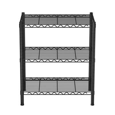 Artiss 3-Tier Shelving Unit Adjustable Garage Storage Shelves Kitchen Rack Steel