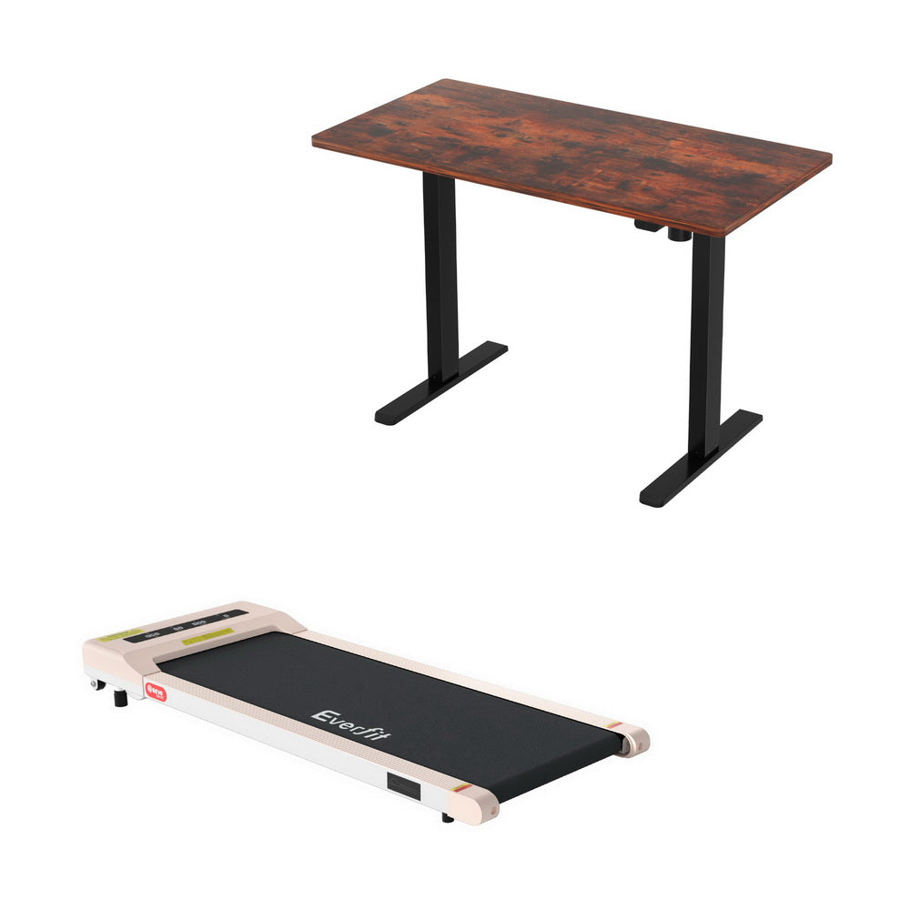 Artiss 360mm Treadmill Electric Walking Pad with 140cm Automatic Standing Desk