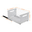 Artiss 4 Pack Pull out Drawers for Cabinets Foldable Slide Out Drawers
