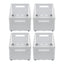 Artiss 4 Pack Pull out Drawers for Cabinets Foldable Slide Out Drawers