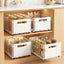 Artiss 4 Pack Pull out Drawers for Cabinets Foldable Slide Out Drawers
