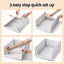 Artiss 5 Pack Stackable Plastic Storage Foldable Closet Organizers