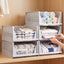 Artiss 5 Pack Stackable Plastic Storage Foldable Closet Organizers