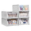 Artiss 5 Pack Stackable Plastic Storage Foldable Closet Organizers
