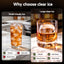 Artiss 5cm Clear Ice Mold Large Sphere Ice Ball Tray for Whiskey