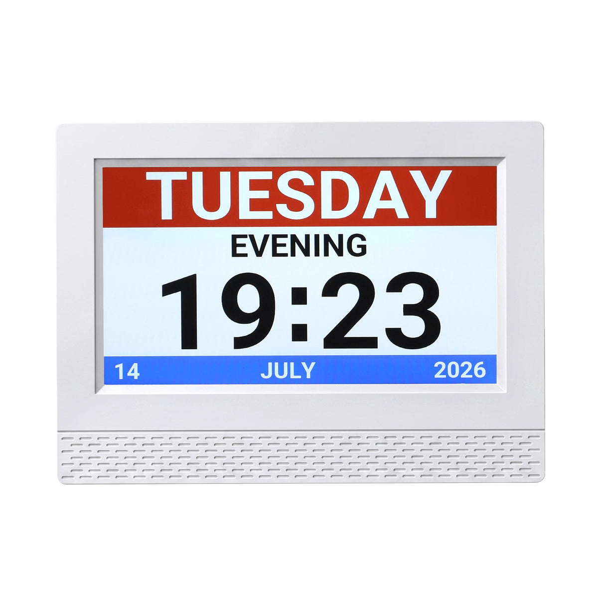 Artiss 7" Smart Digital Clock Calendar HD IPS Touchscreen Weather Photo Frame