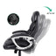 Artiss 8 Point PU Leather Reclining Massage Chair - Black