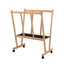 Artiss Art Display Wooden Print Rack with Castors-Canvas Drying & Storage Rack for Panels, Posters, Art Shows & Galleries