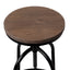 Artiss Bar Stools Adjustable Wood Chairs