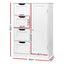 Artiss Bathroom Cabinet Storage Drawers White