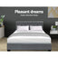 Artiss Bed Frame Double Size Gas Lift Grey VILA