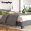 Artiss Bed Frame Double Size Grey NEO