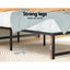 Artiss Bed Frame Double Size Metal Bed Frame TINO