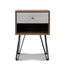 Artiss Bedside Table 1 Drawers with Shelf - LARS