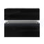Artiss Bedside Table LED 2 Drawers - LUMI Black