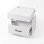 Artiss Bedside Table with Charging Station Drawer Sliding Top Nightstand White