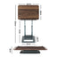 Artiss Book Stand Telescopic Book Holder with Page Clip Ergonomic Desktop Stands OAK