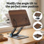 Artiss Book Stand Telescopic Book Holder with Page Clip Ergonomic Desktop Stands OAK