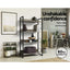 Artiss Bookshelf 4 Tiers - NOE Black and Oak