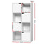 Artiss Bookshelf 8 Cube Shlef - DANA White