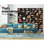 Artiss Bookshelf CD Storage Rack - BERT Walnut
