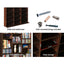 Artiss Bookshelf CD Storage Rack - BERT Walnut
