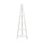Artiss Bookshelf Corner Shelf 5 Tiers - CANE White