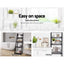 Artiss Bookshelf Corner Shelf 5 Tiers - ZANE Coffee