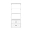 Artiss Bookshelf Display Shelf 2 Drawers 152CM White