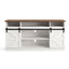Artiss Buffet Sideboard Cabinet 150cm 3-Tier Kitchen Storage Sliding Doors White