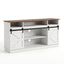 Artiss Buffet Sideboard Cabinet 150cm 3-Tier Kitchen Storage Sliding Doors White