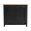 Artiss Buffet Sideboard Cabinet Kitchen Storage Cupboard Pantry 2 Drawers Black