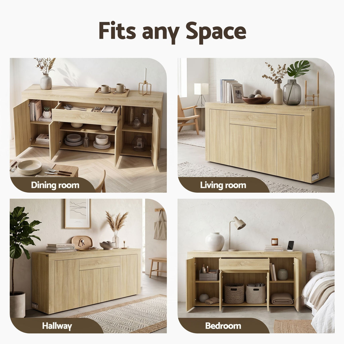 Artiss Buffet Sideboard - DANA Oak