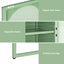 Artiss Buffet Sideboard Metal Cabinet - ELMA Green